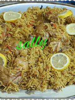 صورة لوصفة كبسة دجاج