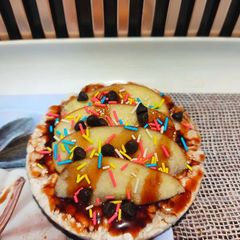 A picture of Apple Pie Rice Cake.