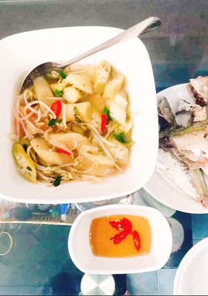 Hình của món Canh chua cá ngân.