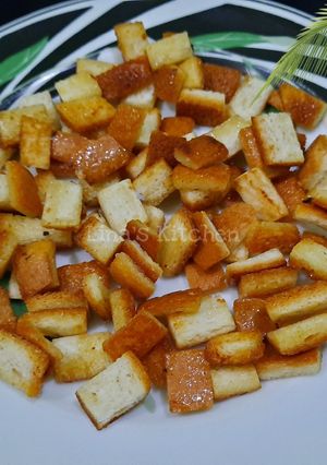 Foto resep Caramel Bread Popcorn Pinggiran Roti Tawar