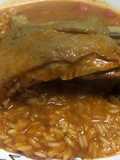Guiso de cordero y arroz