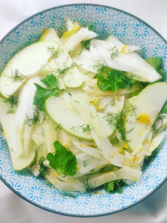 Foto di Insalata di finocchi e mela verde