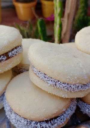 Una foto de Alfajor de Maizena