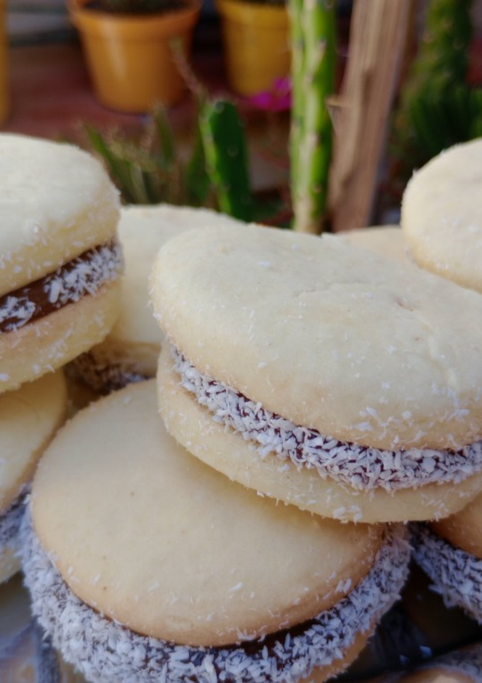 Una foto de Alfajor de Maizena
