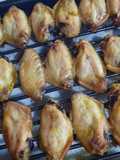 Alitas de pollo al horno con mostaza y limón