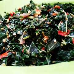 รูปของ Oseng daun kates tidak pahit