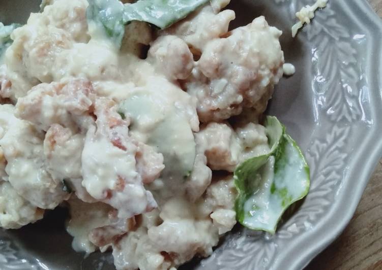 Resep Ayam Tepung Saus Telur Asin yang Bikin Ketagihan