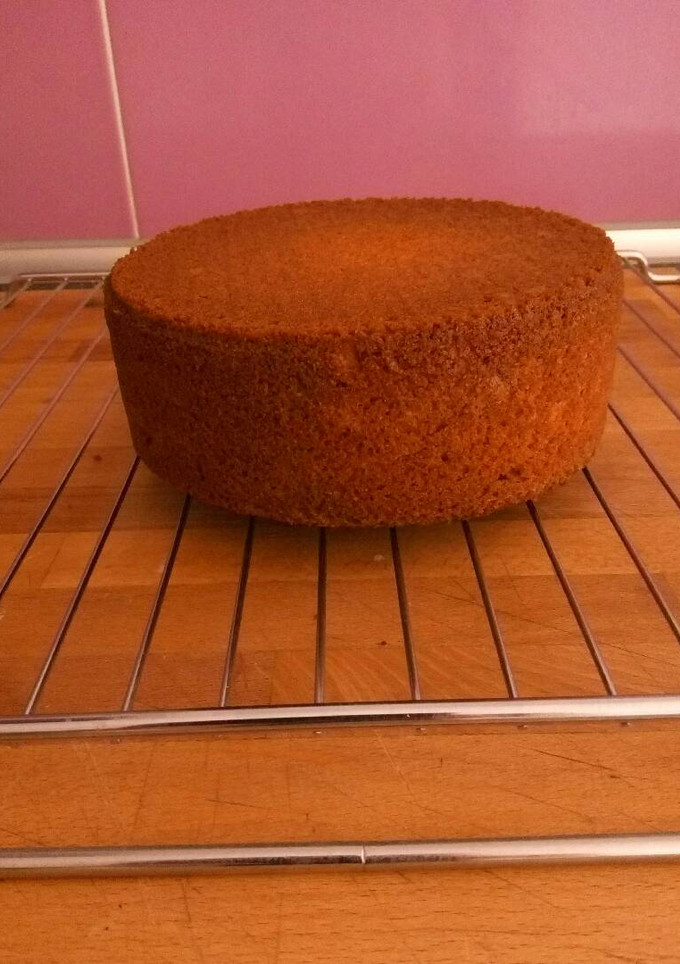 Una foto de Bizcocho plano para tartas