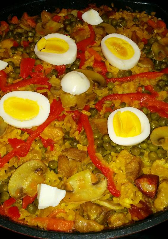 Una foto de Arroz con despojos