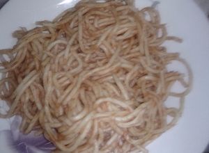 صورة لوصفة سباغتي بصوص حمرا