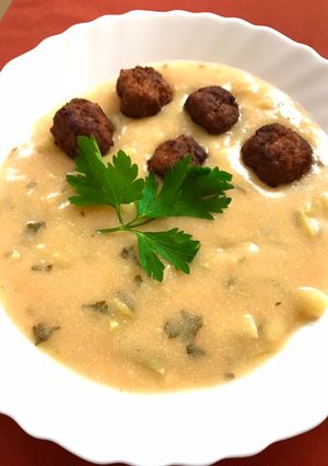 Zöldbabfőzelék recept fotója