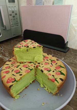 Foto resep Bolu Pandan jelita metode all in one