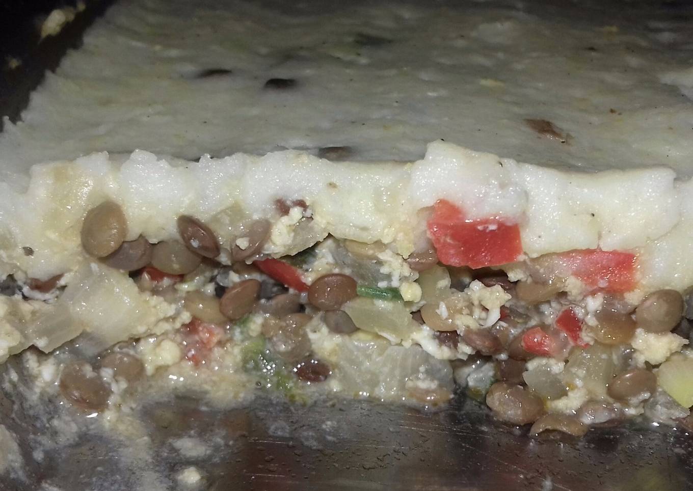 Pastel de papas (vegetariano)
