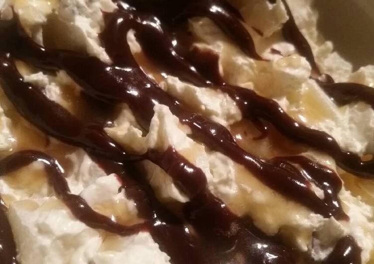 Recipe of Any-night-of-the-week Apple &amp; Chocolate Delight