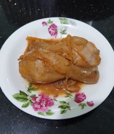 đùi gà kho gừng