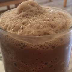 Una foto de Frappé de chocolate