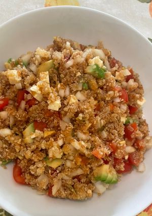 Una foto de Ensalada de quinoa