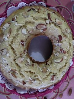 Foto resep Almond Cheese Muffin (Loyang)