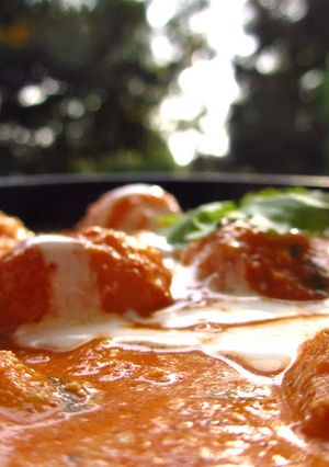 A picture of Dum Aloo.