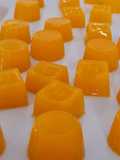 Gomitas 🍊 Gominolas de mandarina y naranja 🍊 con agar-agar, saludables, vegetarianas y veganas