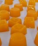 Gomitas 🍊 Gominolas de mandarina y naranja 🍊 con agar-agar, saludables, vegetarianas y veganas
