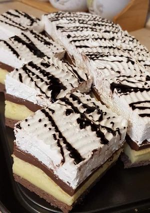 Somlói kocka recept fotója