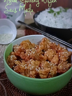 Foto resep Ayam Goreng🍗Wijen Saus Madu