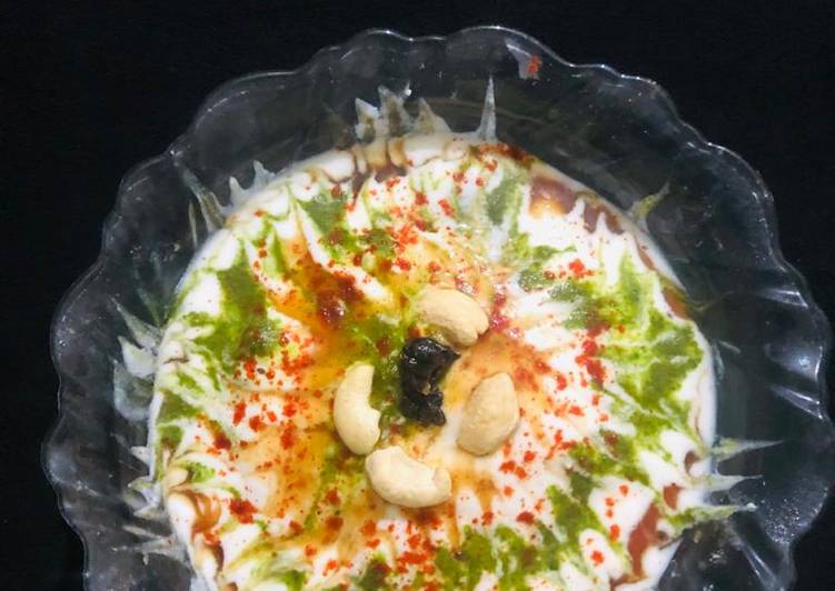 Recipe of Favorite Shahi oats and uraddal dahi vade