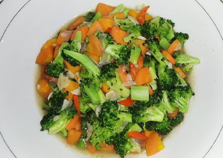 Masak Brokoli Wortel / Resep Tumis Brokoli Menu Bekal Yang