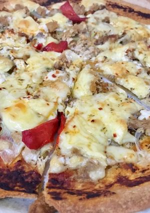 Foto principal de Pizza rápida de atún con masa brisa