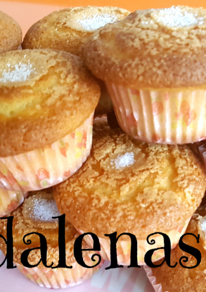 Una foto de Receta magdalenas caseras, tiernas y esponjosas