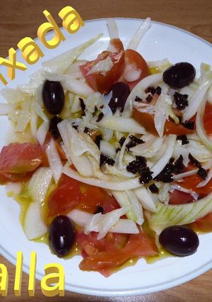 Una foto de Esqueixada de bacalao