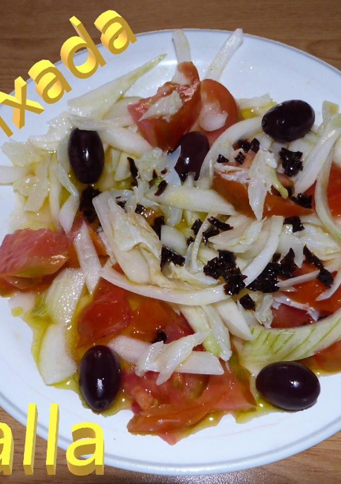 Una foto de Esqueixada de bacalao