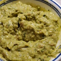 A picture of Lauren's Guacamole.