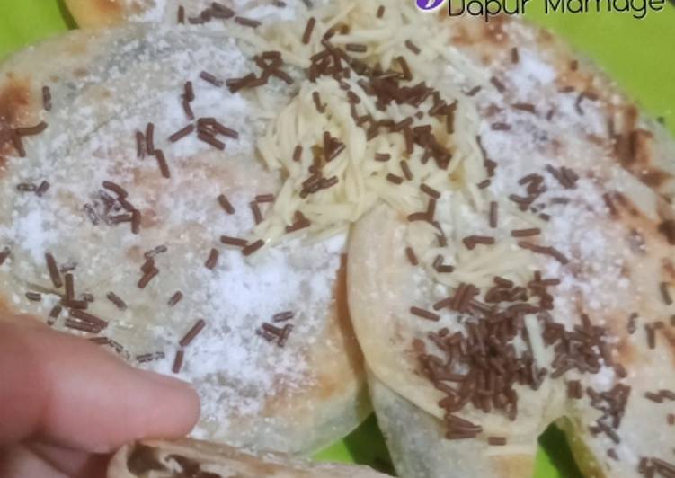 Rahasia Membuat Roti Maryam coklat keju Anti Gagal