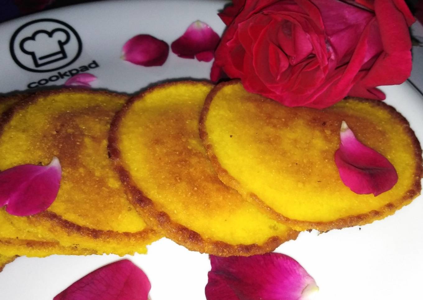 Coconut malpura (desi pancakes)