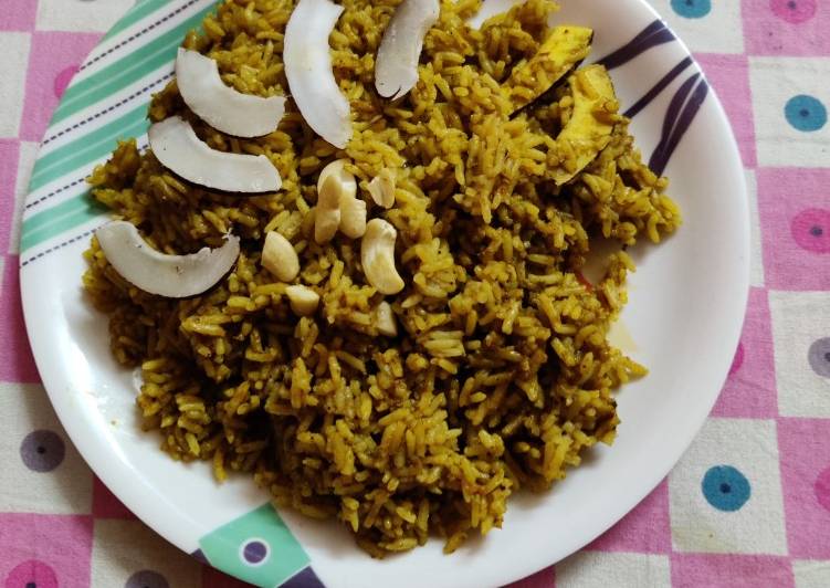 Palak pulao