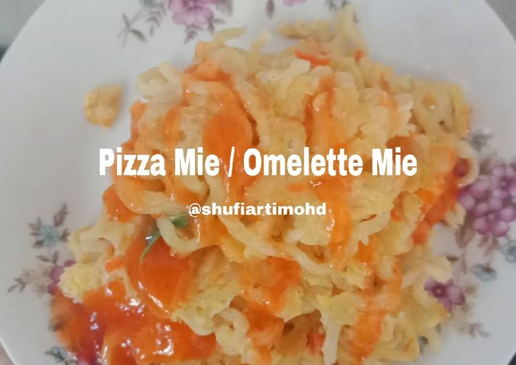 Bagaimana Membuat Pizza Mie / Omelette Mie Sederhana Anti Gagal