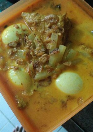 Foto resep Sayur godog (lontong sayur)