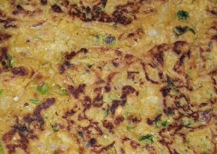 Besan ka paratha