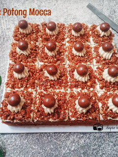 Foto resep Cake potong mocca nought