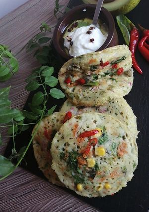 Une photo de Beghrir aux légumes djamicoo recette 🥬
