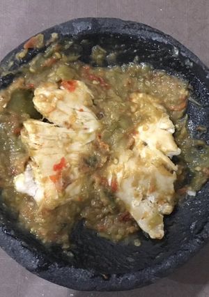 Foto resep Ayam Gepuk Ijo (tdk di goreng)