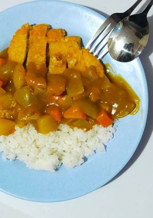 Foto resep Chicken Katsu Curry with S&B Golden Curry