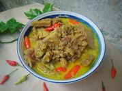 Gambar tengkleng sapi santan pedas