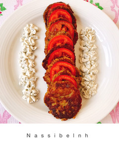 عکسی از دستور کوکوی بادمجان کبابی