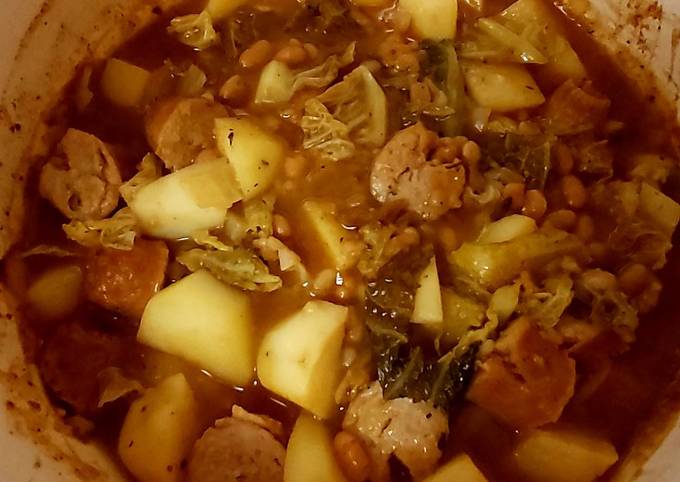 My Sausage + Cabbage Casserole π€