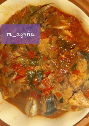 A picture of Fish peppersoup.