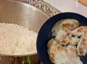 Foto de Bifes de Peitos de Frango na airfryer