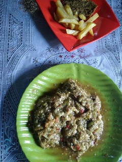 Foto resep Sambal terong bakar